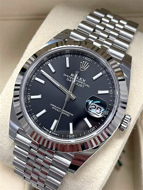 Rolex black dial